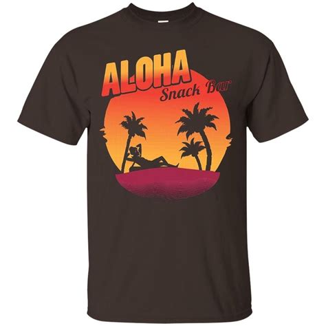 Aloha Snackbar Funny T-Shirt – Grass Place