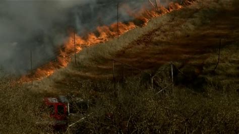 Grass fires burn across OKC; fire official advises caution outdoors | KFOR.com Oklahoma City