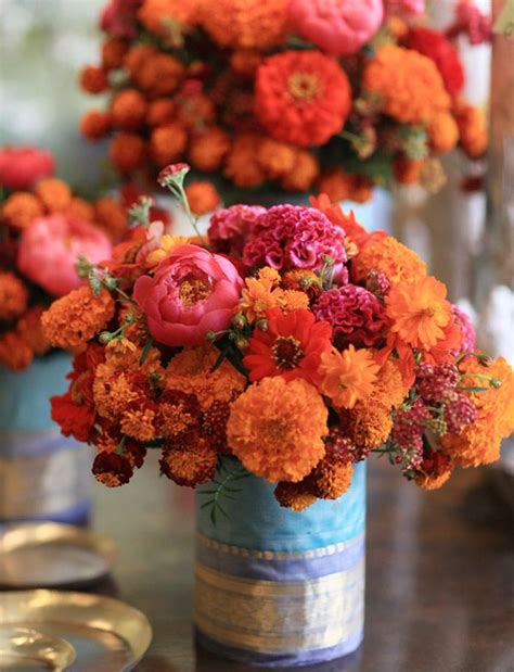 Birthe Heilmann: Orange Wedding Flowers Centerpieces : Orange Bouquet Flower Centerpieces ...