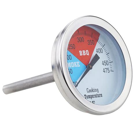 BBQ Smoker Grill Thermometers Stainless Steel Thermometer 0 475 F Temperature Gauge Barbecue ...