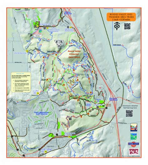 Trail System - Printable Hiking Maps | Printable Maps