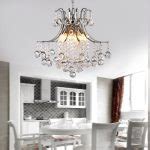 LOCO® Modern Crystal Chandelier with 6 Lights, Modern Ceiling Light , Bedroom, Living Room ...