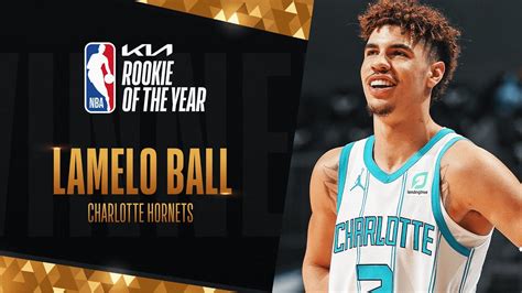 LaMelo Ball Wins #KIAROY Rookie of The Year! | 2020-21 NBA Season ...