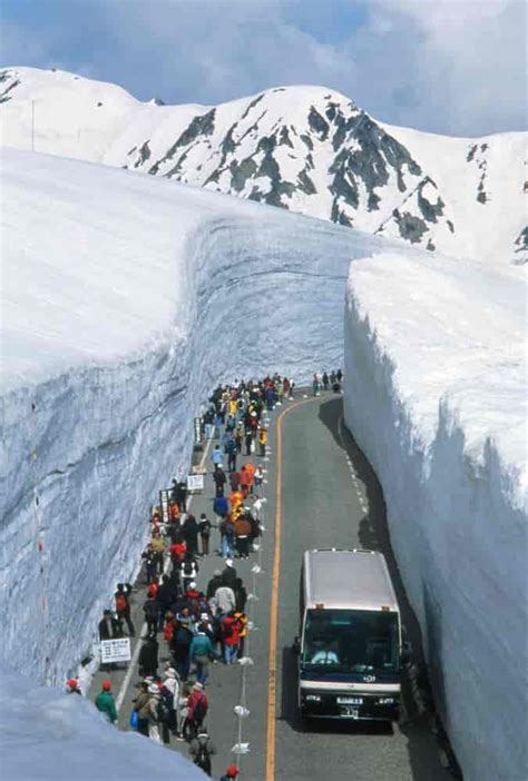 Snow Wall in Japan » GagDaily News