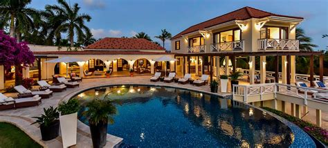 Luxury Private Villas in the Caribbean, Barbados, Antigua, Mexico, Mauritius,