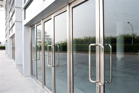 Commercial Glass Door Dragging at Miriam Jessup blog