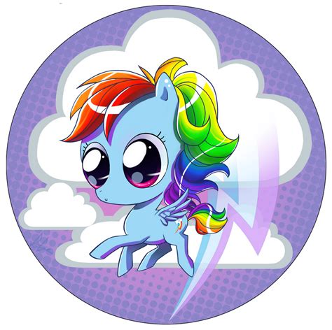 Rainbow Dash Chibi by Jaygie on DeviantArt