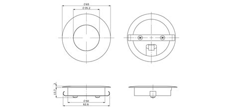 Slimline-LED-Spot-Dimensions