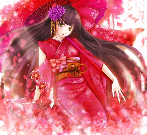 kimono anime girl - msyugioh123 Photo (33224055) - Fanpop