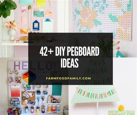 42+ Clever DIY Pegboard Ideas & Designs To Organize Your Room