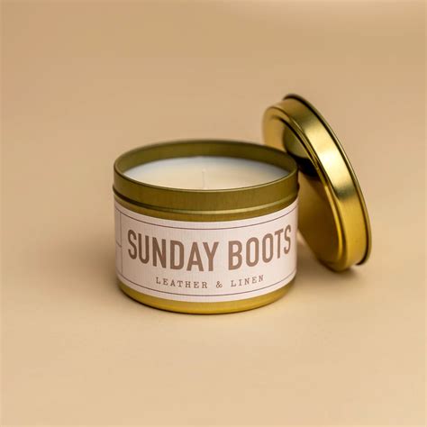 Sunday Boots 5 oz. Candle – Laurel Mercantile