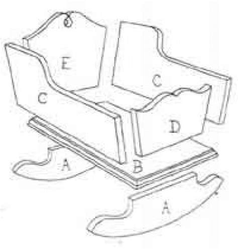 The Cradle #woodworking | Wooden doll cradle, Cradle woodworking plans ...