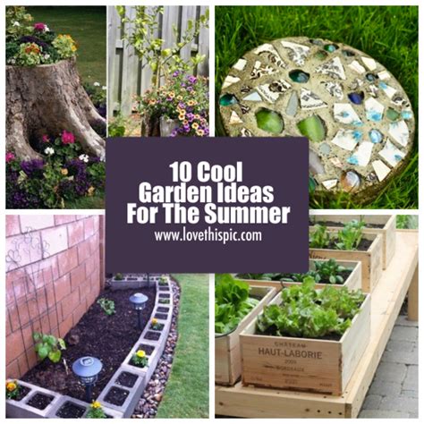 10 Cool Garden Ideas For The Summer