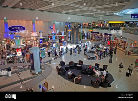 Gatwick, North Terminal, Departure Lounge Stock Photo - Alamy