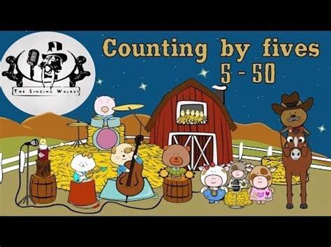 Numbers song 5 - 50 - Counting by fives - The Singing Walrus - YouTube ...