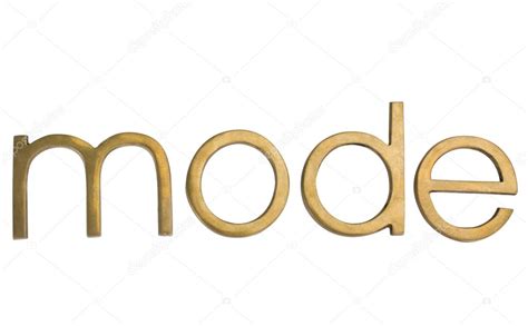 Close-up of a word mode — Stock Photo © imagedb_seller #32988373