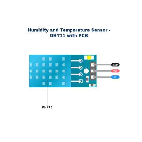 DHT11 Sensor - Humidity and Temperature Sensor - ADIY