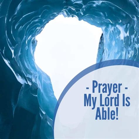 Prayer - My Lord Is Able! - ChristiansTT