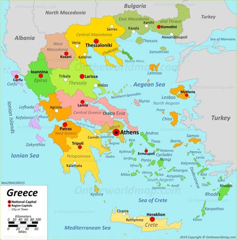 Maps Of Greece | Greece Detailed Map In English | Tourist Map (Map ...