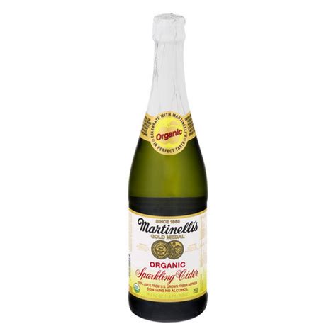 Martinelli Sparkling Apple Cider Non-alcholic 750ml