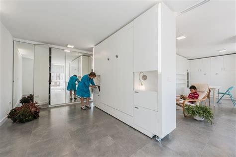 PKMN installs rotating wall unit as part of little big houses initiative | Movable walls, Little ...