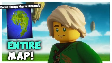 How I Made The ENTIRE Ninjago Map In Minecraft! (EP6) - YouTube