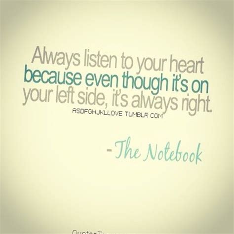 Always Listen To Your Heart Pictures, Photos, and Images for Facebook, Tumblr, Pinterest, and ...