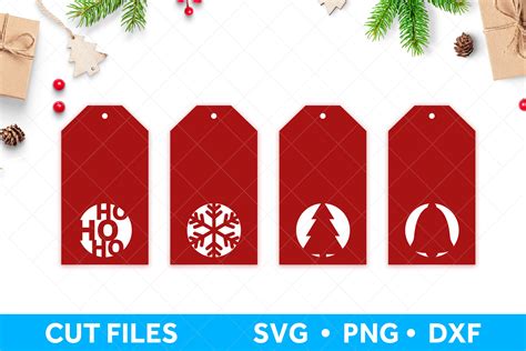 Christmas Gift Tags Print Cut Svg Files For Cricut - vrogue.co