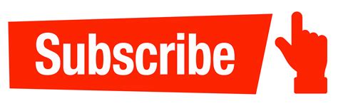 Subscribe button PNG