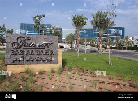 Fairmont Bab Al Bahr Hotel, Abu Dhabi, UAE Stock Photo - Alamy