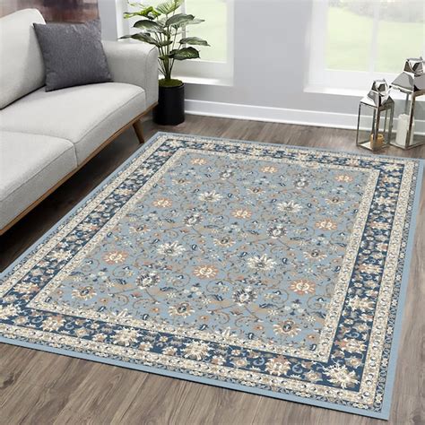 Blue Persian Rug - Etsy