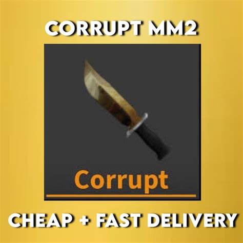 CORRUPT MM2 KNIFE Cheap and Fast Delivery - Etsy