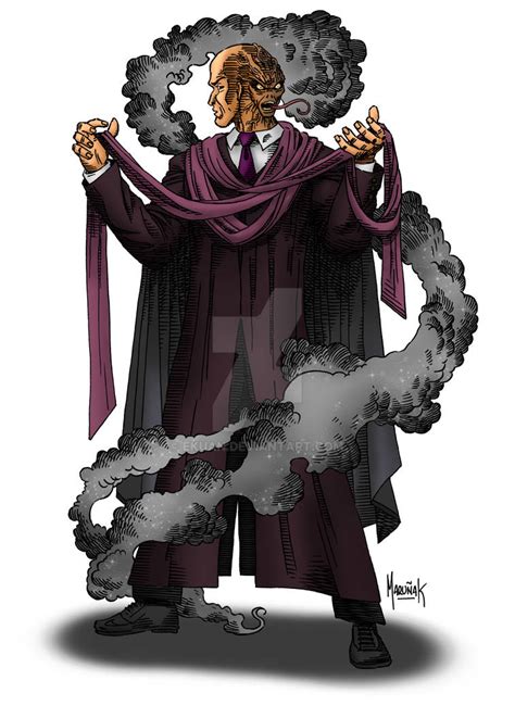 Harry Potter's professor Quirinus Quirrell by ekuan on DeviantArt