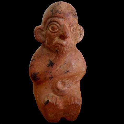 Pre Columbian Moche pottery figure - 13,5 cm - Catawiki