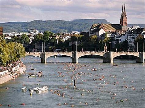 The Basel Rhine swim | Things to do in Switzerland