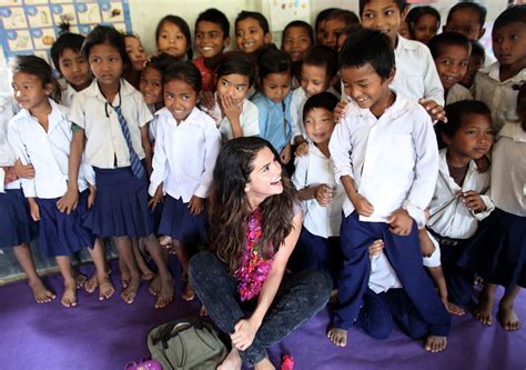 UNICEF Ambassador Selena Gomez Visits Nepal