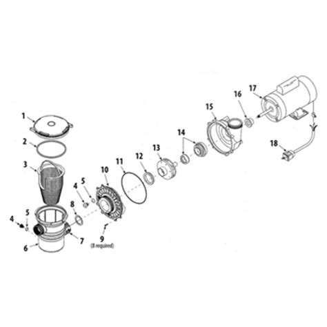 Parts of ES Series Pond Pumps