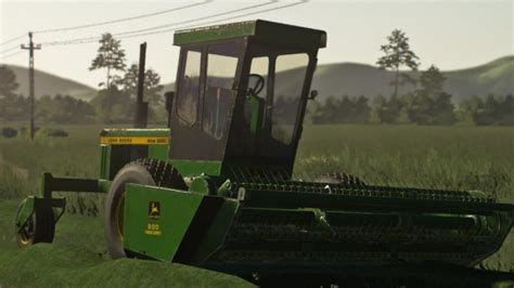 John Deere Windrower V1.0 - Farming Simulator Mod Center