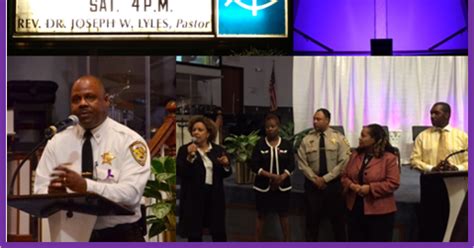 PRINCE GEORGE'S COUNTY OFFICE OF THE SHERIFF: Fort Foote Baptist Church performs "The Silence"