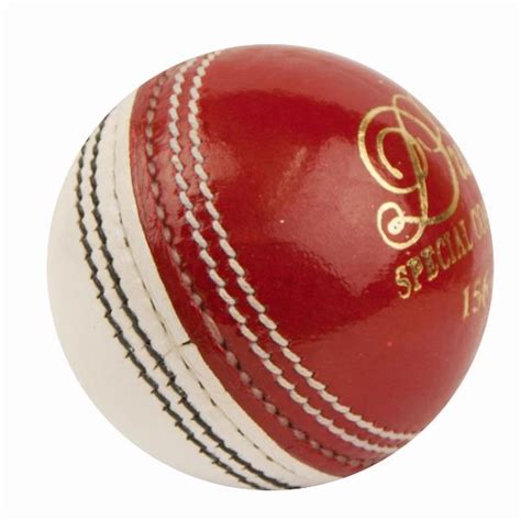 Dukes Leather Coaching A Cricket Ball RED/WHITE - CRICKET BALLS