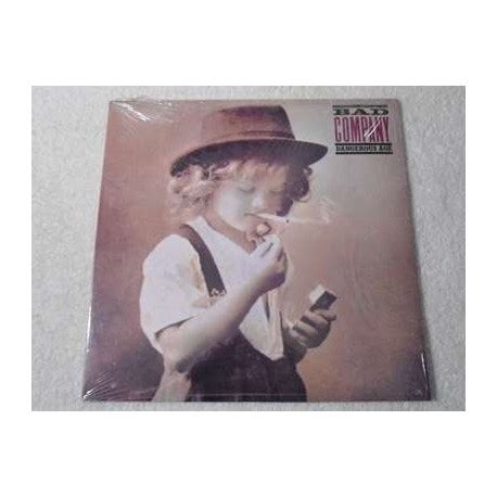 Bad Company - Dangerous Age LP Vinyl Record For Sale