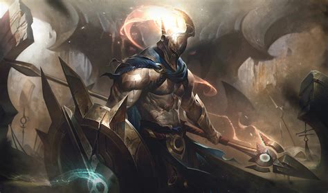 Pantheon - Campeones - Universo de League of Legends