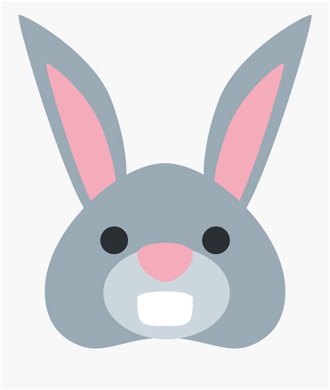 Rabbit Emoji Twitter Clipart , Png Download - Bunny Emoji Twitter , Free Transparent Clipart ...