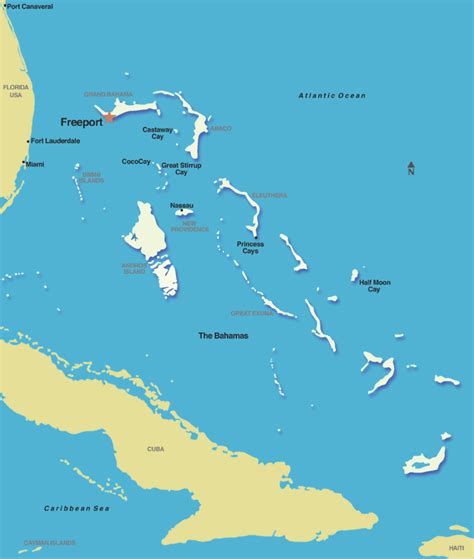 Bahamas Cruise Ports: Freeport (Port Lucaya), Bahamas
