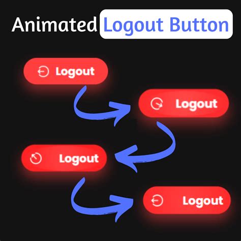 Create Animated Logout Button Using HTML and CSS