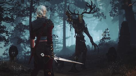 Ciri vs the Leshen in the Ancient Forest [SBUI] : r/witcher