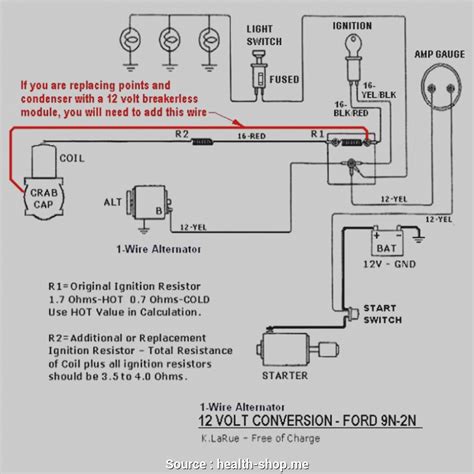 8N Ford Tractor Wiring Diagram - Wiring Diagram