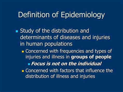 Epidemic Definition