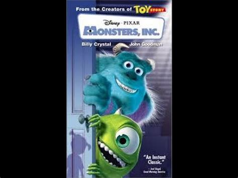 Opening to Monsters, Inc. 2002 VHS - YouTube