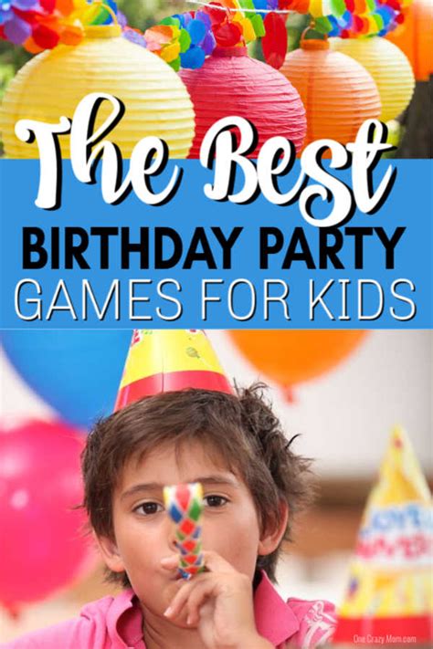 BIRTHDAY PARTY GAMES FOR KIDS - 15+ easy kids party games